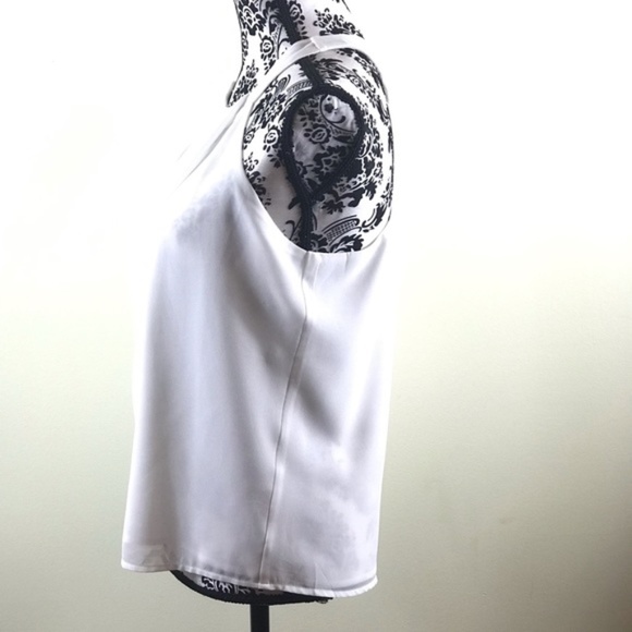 💖MEGA SALE💖Cache,Naked Zebra 2 Blouse Womens Set Coral White ALSU00256 - Picture 4 of 8